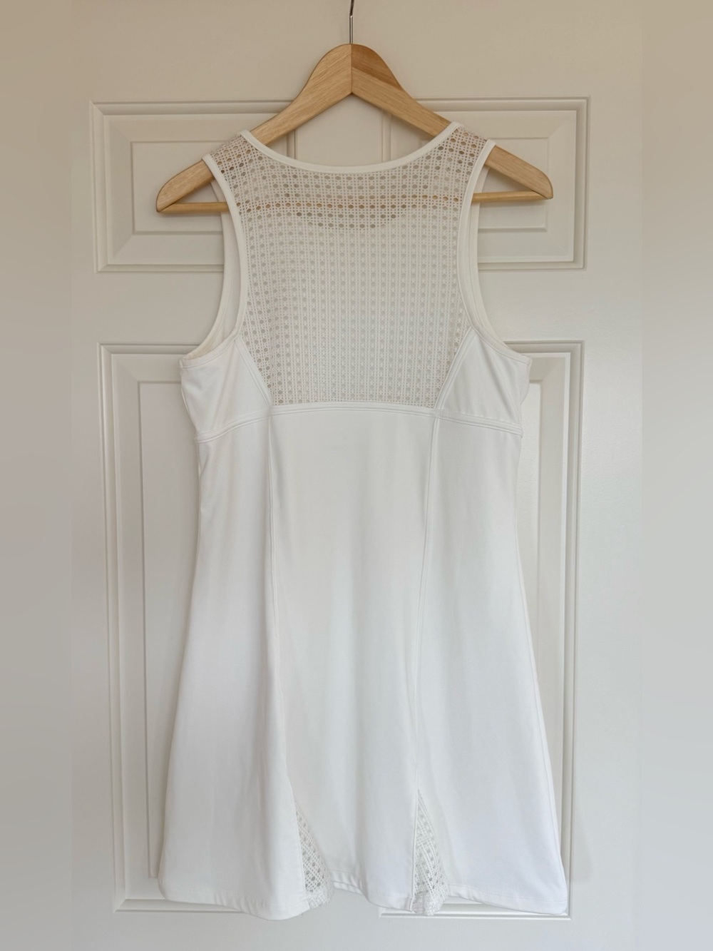 Tuckernuck TNuck Sport Victoria Tennis Dress White Cane Lace Trim M NWOT - Picture 4 of 7